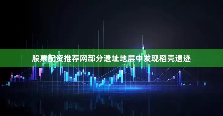 股票配资推荐网部分遗址地层中发现稻壳遗迹